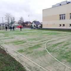 Zakończenie modernizacji boiska sportowego w Andrzejewie