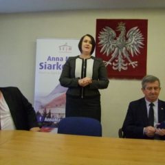 Anna Maria Siarkowska z wizytą w Wyszkowie