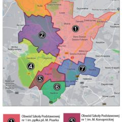 Nowe obwody szkolne od 1 września 2020 r. w Gminie Radzymin