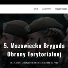 Ruszyła strona internetowa mazowieckich Terytorialsów