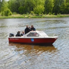 Gminna łódź patrolowa w służbie ekologii i bezpieczeństwa na wodzie