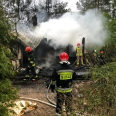 Tragiczny pożar w Łosiu