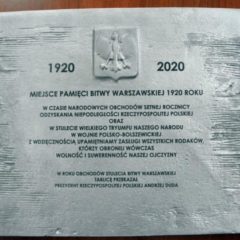 Pułtusk miejscem pamięci Bitwy Warszawskiej 1920 roku