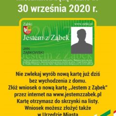 Mieszkasz w Ząbkach? Pamiętaj o wyrobieniu nowej karty!