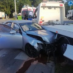 Zasłabnięcie przyczyną kolizji drogowej