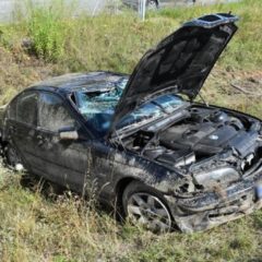 O włos od tragedii na S-8. Deszcz i nadmierna prędkość przyczyną kolizji