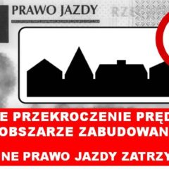 TRZY ZATRZYMANE PRAWA JAZDY W JEDEN WEEKEND