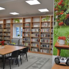 Tak prezentują się wnętrza Biblioteki w Jarzębiej Łące
