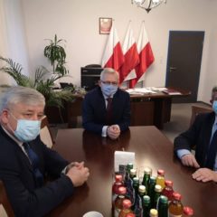 Spotkania władz Powiatu Wyszkowskiego z Ministrem Zagórskim i Wicewojewodą Dąbrowskim