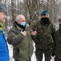 Szkolenie terytorialsów z polową lekcją historii w tle