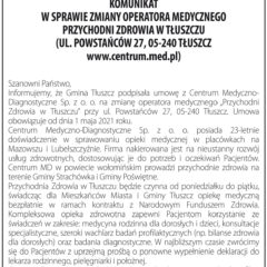 Podpisanie umowy na prowadzenie przychodni zdrowia