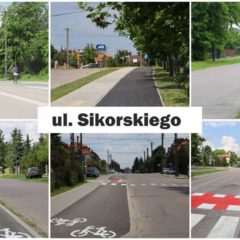 Druga część przebudowy ul. Sikorskiego staje się faktem