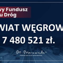 Prawie 16 mln zł na inwestycje drogowe na terenie powiatu węgrowskiego