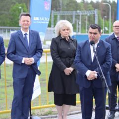 Uroczyste otwarcie wiaduktu w Toporze