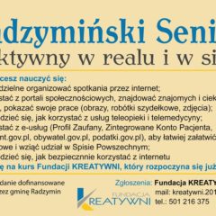 Zakończenie projektu „Międzypokoleniowy taniec igły z nitką”