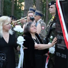 Ceremonia odsłonięcia popiersia ks. płka Jana Osińskiego w Ossowie