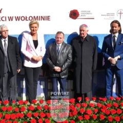 Uroczysta inauguracja budowy hospicjum dla dzieci w Wołominie z udziałem Pierwszej Damy RP