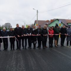 Oficjalne otwarcie nowej drogi w Gminie Brańszczyk
