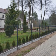 Nowe ogrodzenie przy Szkole Podstawowej w Orle