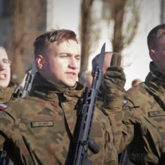 Pierwsza w tym roku przysięga u mazowieckich terytorialsów