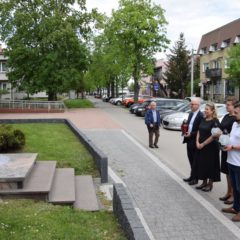 Przedstawiciele Samorządu Powiatu Węgrowskiego uczcili 87. rocznicę śmierci Marszałka Józefa Piłsudskiego