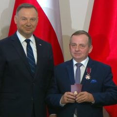 Paweł Dąbrowski odznaczony przez Prezydenta RP
