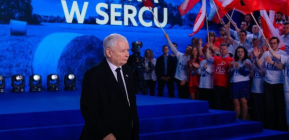 Jarosław Kaczyński w Markach ogłosił przedwyborczą mobilizację Prawa i Sprawiedliwości
