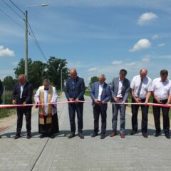 Uroczyste otwarcie drogi gminnej w Zuzeli
