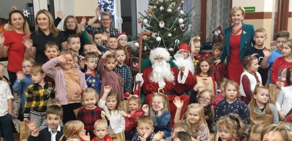 Spotkanie ze Św. Mikołajem w Przedszkolu Publicznym w Rozalinie