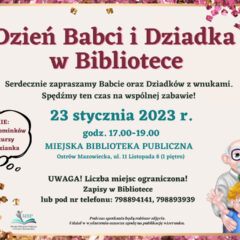 Dzień Babci i Dziadka w Bibliotece