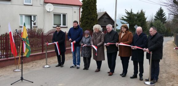 Uroczyste otwarcie dróg w gminie Łochów ze wsparciem rządowym