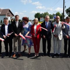 Uroczyste otwarcie drogi powiatowej nr 2607W Jasienica – Kowalówka – Stara Ruskołęka