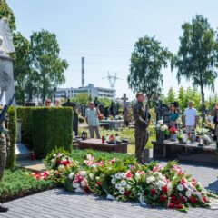 Uroczyste obchody 103. rocznicy Bitwy Warszawskiej w Ząbkach