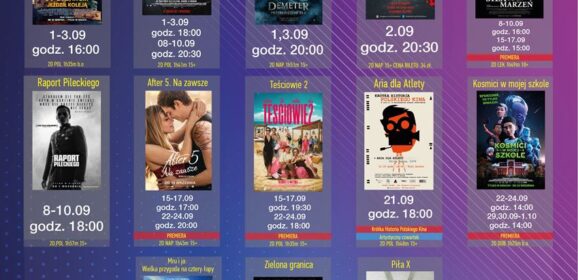 Kino Łochów Wrzesień 2023