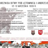 84. Rocznica Bitwy pod Łętownicą i Andrzejewem