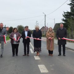 Droga powiatowa Grębków-Podsusze ze wsparciem ponad 7 milionów 770 tys. zł z Rządowego Funduszu Rozwoju Dróg już oddana po przebudowie!