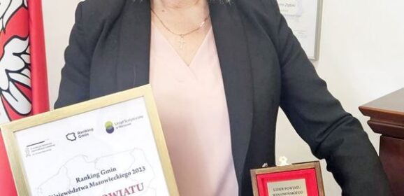 Miasto Ząbki po raz trzeci Liderem Powiatu Wołomińskiego!