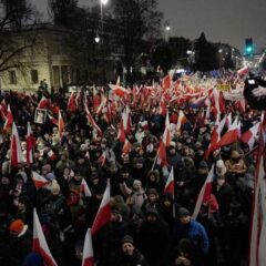 Protest Wolnych Polaków 2024 w Warszawie