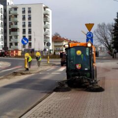 Wiosenne porządki na ulicach Ząbek