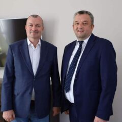 Burmistrz Hubert Betlejewski rozmawiał o współpracyz samorządem Mazowsza