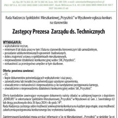 Ogłoszenie o prace