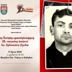 Msza Święta upamiętniająca 35. rocznicę śmierci ks. Sylwestra Zycha w Kobyłce