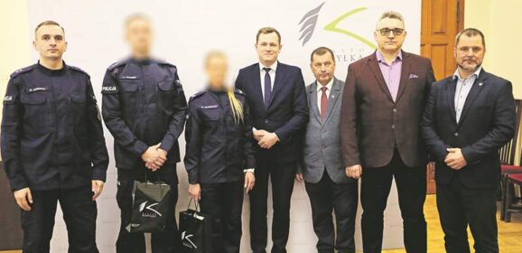 Nagrody i słowa uznaniadla policjantów z Kobyłki