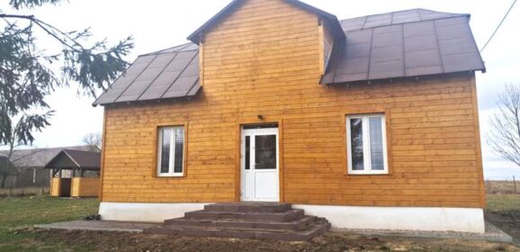 Prace remontowe świetlicy wiejskiej w Dąbrowie