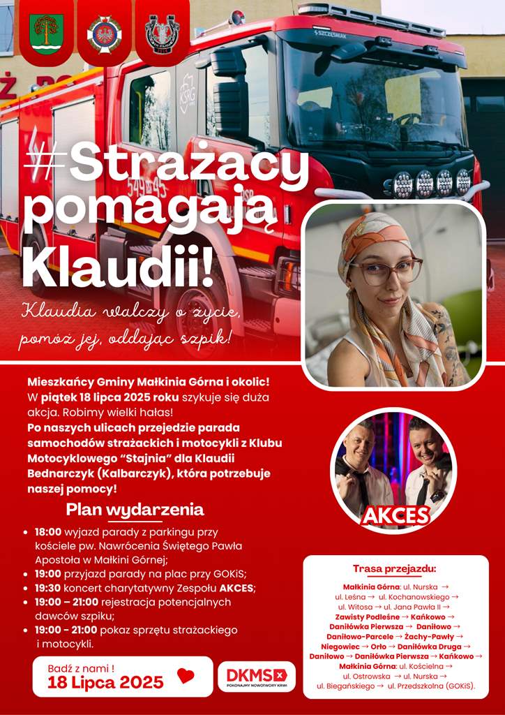 Strażacy pomagają Kaludii 18.07