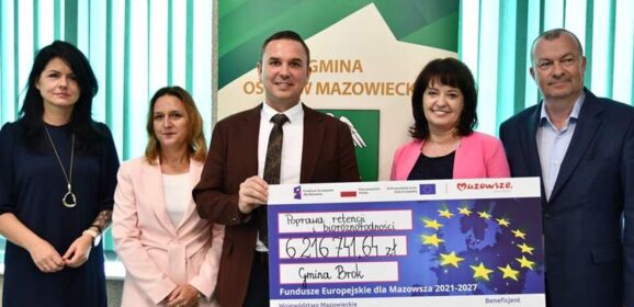 Ponad 6 milionów złotych dotacji dla Gminy Brok!