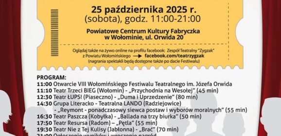 VIII Festiwal Teatralny im. Józefa Orwida