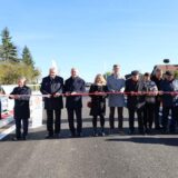 Otwarcie mostu w Gminie Zaręby Kościelne