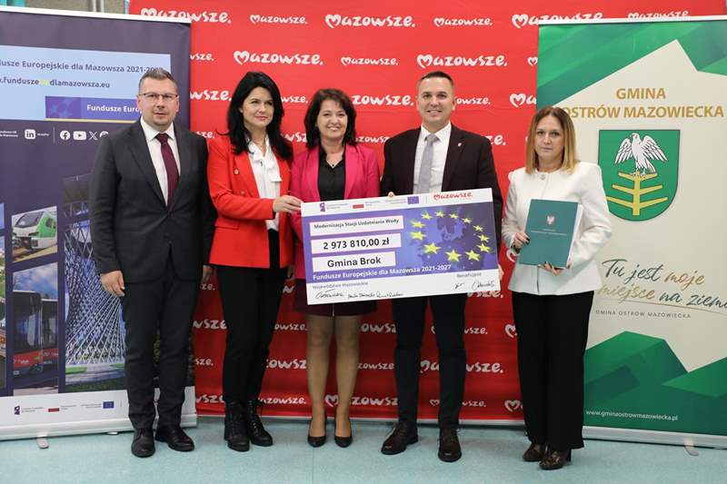 Nowe Środki  unijne dla Gminy Brok