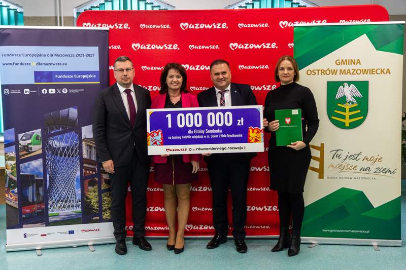 Milion złotych na budowę świetlic wiejskich w gminie Somianka